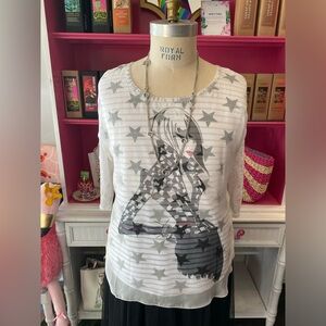 John & Jane top size L